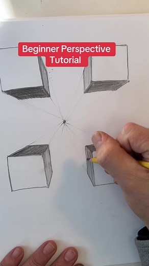 Beginner Perspective Drawing Lesson for Artists