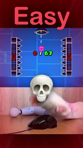 Can I Beat The IMPOSSIBLE -67 Choose Challenge? 🤔 #shorts #geometrydash