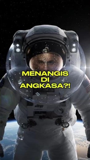 Kenapa Astronot Bisa Menangis di Luar Angkasa Tapi Air Matanya Tidak Jatuh?