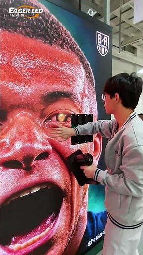 LED module with free installation!#ledscreen #ledvideowall #ledboard #eagerled #ledmodule