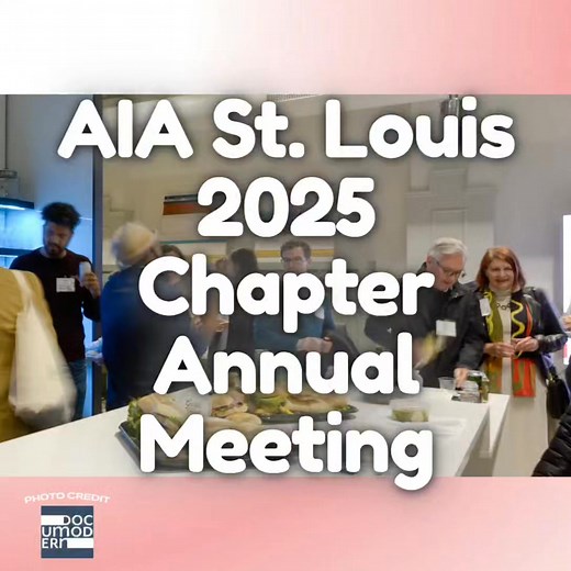 RELIVE the 2025 AIA St. Louis Annual Chapter Meeting now with this photo slideshow - featuring work from our friends at Documodern! We would again like to thank all our sponsors, chapter members, and attendees who helped make the night so memorable! Although our Chapter gatherings will resume next year, check out one of upcoming Committee or Industry Partner events still scheduled for 2025 - https://lnkd.in/eMD7sCF Remember, we encourage you to BECOME part of the #AIASTL family now and into 2026