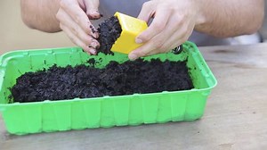 Utilisation du presse-motte pour réaliser des semis