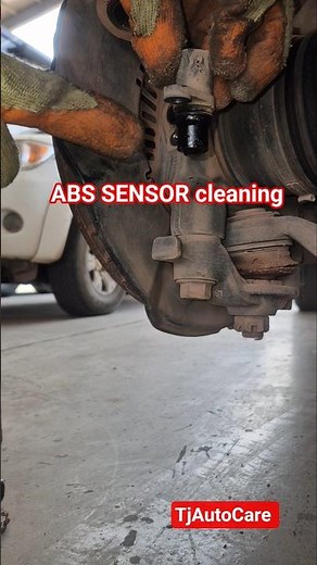 ABS SENSOR cleaning #tips #tutorial #video #mechanic #shorts