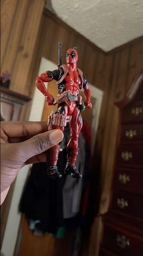 How I made my custom Deadpool figure #actionfigures #deadpool #custom #funny