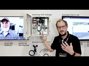 SolarEdge ONE Manager| The Onsite Hardware Solution for Site Control & Connectivity | RE+ 2025