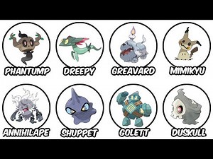 Every Ghost Type Pokemon Explained In 19 Minutes Part 2