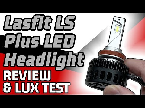 VERY Bright and ULTRA Reliable - Lasfit LS Plus LED Headlight Review and Lux Test