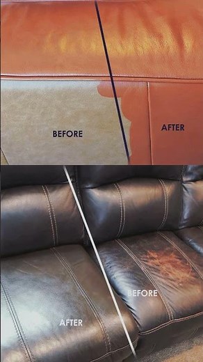 Leather Color Restorer | Before After | Leather Hero Color Restorer Reviews