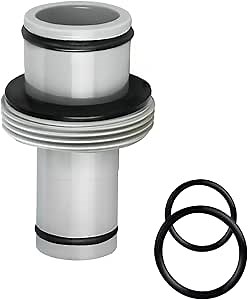 Magoog Filter Pump Hose Connector, Pool Hose Connector 1.5’ to 1.25’, Pool Hose Connector for Pool Hose Adapter and Filter Pumps(1.5" to 1.25"-2 Heads)