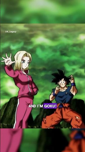 Android 17, 18 and Goku Introduction! #dragonball #youtubeshorts #goku #android17 #android18