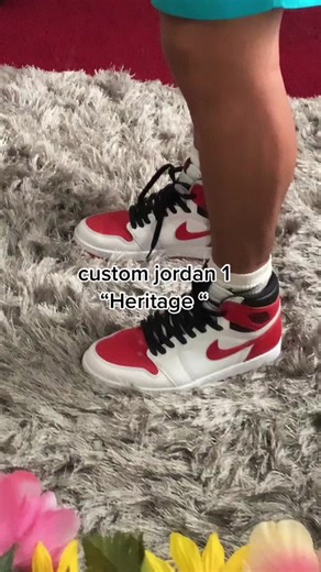 Custom Jordan 1 Heritage Shoe Customization Tutorial