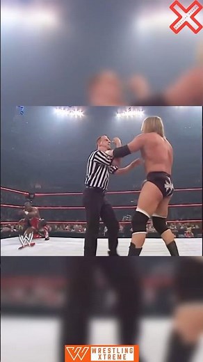 Shelton Benjamin Stuns Triple H 😱 WWE Raw Classic Moment! #wwe #shorts