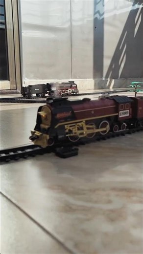 Insane Powerful Steam Train on Track | Realistic Train Journey #toytrain #trainvideo #train #shorts