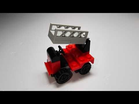 LEGO Ladder Truck Build