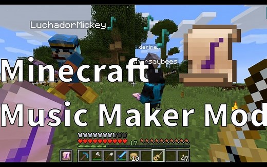 [Minecraft]作曲家-Minecraft Music Maker Mod