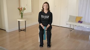 Seated Band Exercises - Intro/Beginner Level - Fall Stop Move Strong