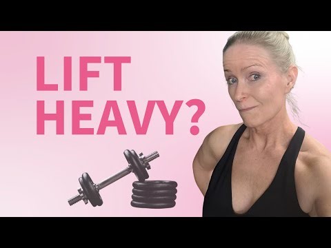 Women Lifting Heavy After 40 (What it Means & Exactly How to Do It) #beginnerstrengthtraining