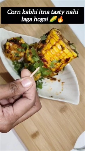 Butter Masala Corn Recipe 🌽 | Easy & Tasty Street Style Corn | 5 Min Snack #shorts