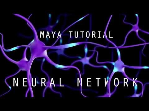Animate Lighting in Maya 2017/2018 using MASH Motion Graphics. Medical Animation Tutorial: Neurons