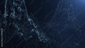Seamlessly loop-able animation of shimmering particles. Perfect as a background for topics like holiday or luxury. Created in After Effects with Trap code Particular.