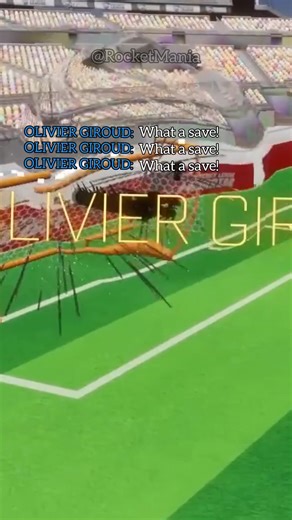 Rocket League in a Football Stadium! Incredible Saves and Highlights