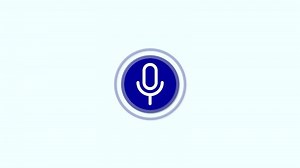 Download Microphone Voice Control Icon Animation for free