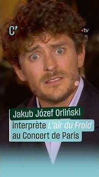 Jakub Józef Orliński performs "The Cold Song" at the 2026 Concert de Paris