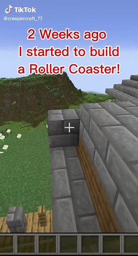Creating a Roller Coaster in Blockcraft - Step-by-Step Guide