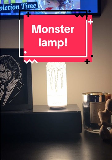 Fantastisk Monsterlampe laget med 3D-printer