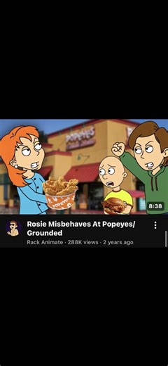 Rosie Misbehaves at Popeyes: A Family Adventure