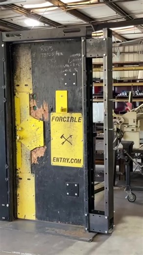 Forcible Entry Inc on Instagram: "New Product Alert -- the Grid System for the Catalyst Force Entry Door - Stand Alone. Our door as always had the bolt-pattern to affix multiple props to it: - Hinge prop - Commercial cutting door - Baseball Swing - Security Screen - EOD package - Tactical Breacher Upgrade But taking the grid system bolt pattern from our Conex Box Training Center and being able to bolt it on and off of a jamb now allows for: - lock breaking - lock cutting - BETTER Rebar Tree affi