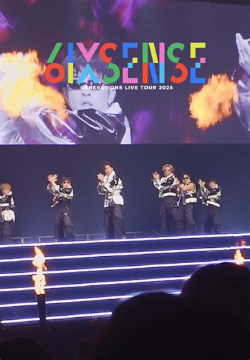 GENERATIONS LIVE TOUR 2025 '6IX SENSE' DVD Release