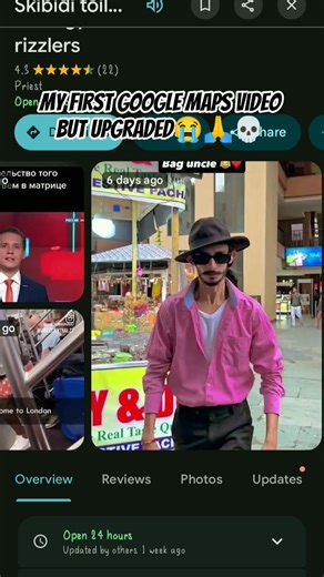 my first google maps video but upgraded✌️🥀