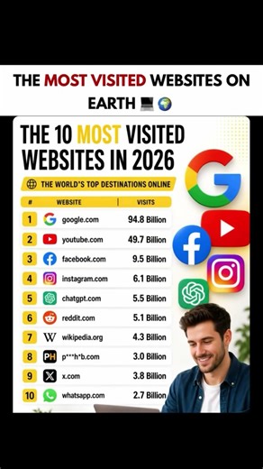The most visited website on earth #shorts