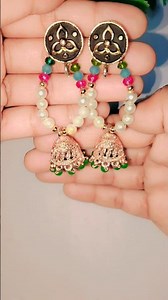 Diy Earring using safety pins🧷✨| How to make easy earring #shorts #ytshorts #creative #trending #fyp