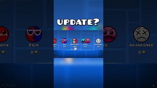 New difficulties in Geometry Dash 2.2? #deluxe12 #shorts