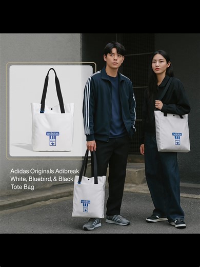 原價$328 巨折$89 😱 🖤【adidas Originals Adibreak Tote Bag】💙極簡黑白藍三色調，韓系街頭感滿滿🔥點link搶購👉🏻 https://www.babyshop4you.net/products/【直播】adidas-k10158002-tote-bag 👜 低調中見細節！ • 經典藍色 adidas Originals 標誌設計 • 厚實帆布材質，挺身耐用不易變形 • 黑色手挽 藍色扣環點綴，層次感滿分 • 內層附拉鍊口袋，可收納電話、鎖匙、小物 • 容量超大，放水壺、iPad、文件都無難度 🎒 無論係返工上學、行街旅行都百搭實用 男女同款 👫 輕鬆打造韓風OOTD✨ #Adidas #韓系帆布袋 #男女同款 #Adibreak #街頭時尚 | Baby Shop 美國入口嬰兒用品專門店