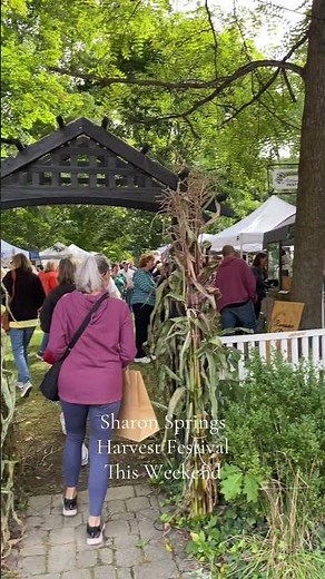 Sharon Springs Harvest Festival 2026 in Upstate NY