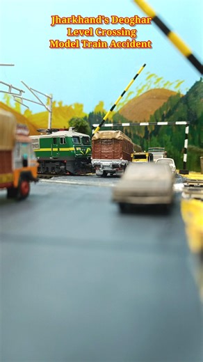 Indian Model Train Crash | Indian Railways Train Crash | train videos #shorts #indianrailways