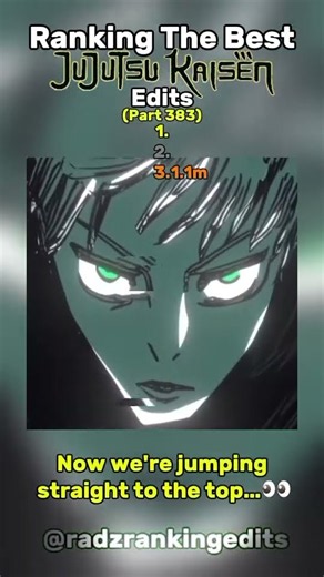 Ranking The Best JJK Edits 👀 | #shorts #viral #anime