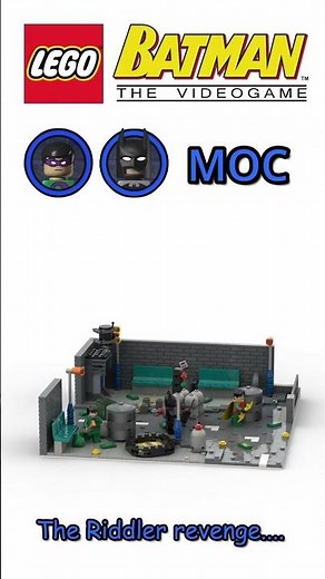🧩🦇 The Riddler’s Revenge 🦇🧩 #batman #lego #legomoc