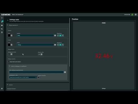 WinCC OA Dashboard