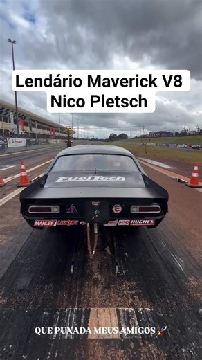 Lendário Maverick V8 Blower do Nico Pletsch pela 33ª Edição da Área 45 no Autódromo Zilmar Beux!