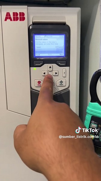 Cara Setting Inverter ABB ACS 580 dengan Mudah