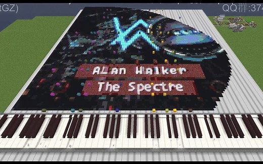 【我的世界瀑布音乐】The Spectre - Alan Walker