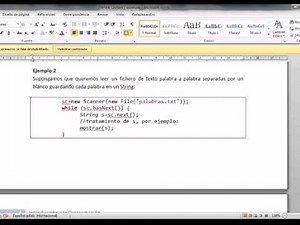 Lectura en Java: clase Scanner