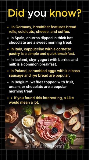 Popular Breakfast Dishes Around The World