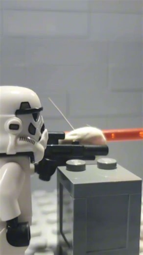 Star Wars Stop Motion Day 3, Darth Vader vs Rebels. #lego #legostarwars