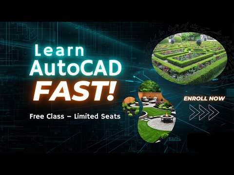 Subscribe// to Enroll Dm 8608056470//Landscape Drawing Basic//TamilCAD//Free Batch