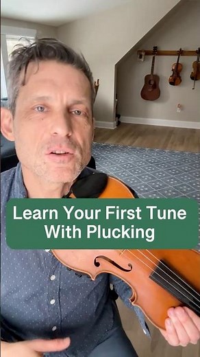 Your First Violin Tune (Pluck Version) (Day 5/7)